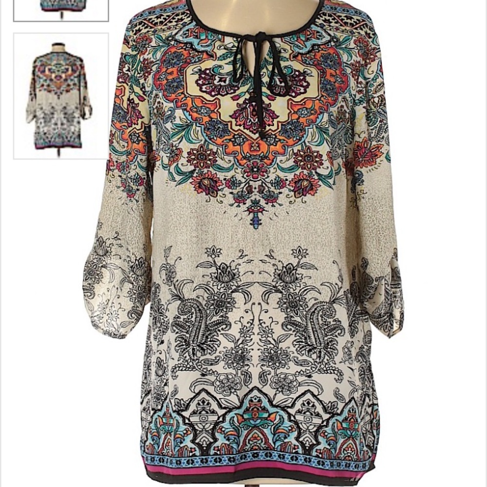 🦋 $5/$25   3/4 sleeve blouse